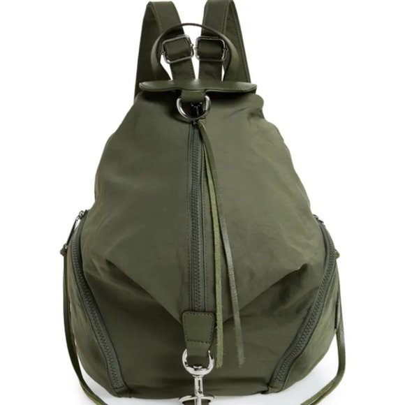 Rebecca Minkoff Handbags - NWT Rebecca Minkoff Julian Nylon backpack in Olive